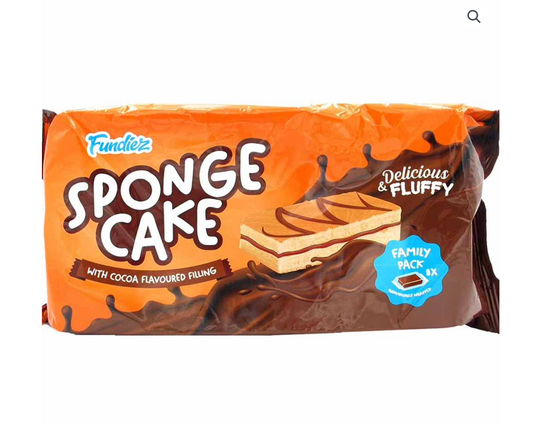 Fundiez Spongecake Chocolate 8x22,5g
