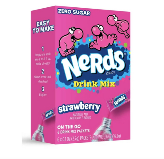 Nerds Strawberry Drink Mix 16g