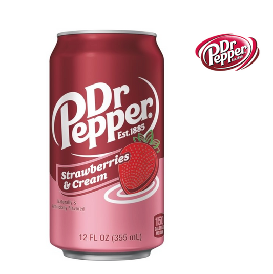 Dr. Pepper USA Strawberries & Cream 355ml