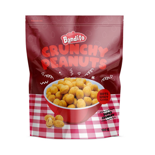 Bandito Crunchy Peanut Hot Spicy 100g